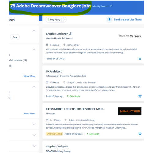 Adobe Dreamweaver internship jobs in Edmonton