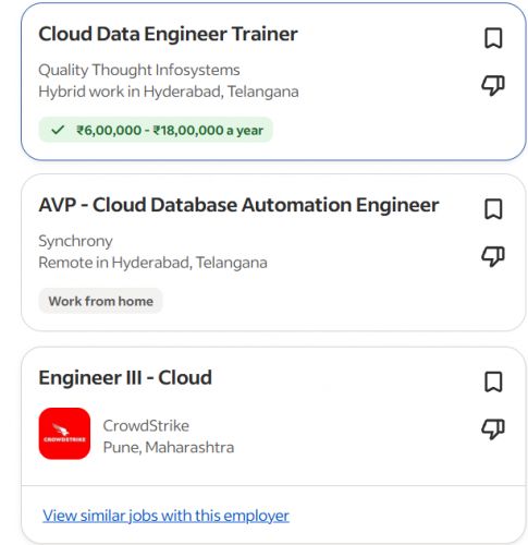 AI for Cloud Computing internship jobs in Charlottetown