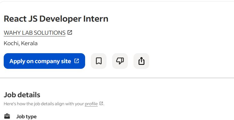 AI, ML & React.js internship jobs in Calgary
