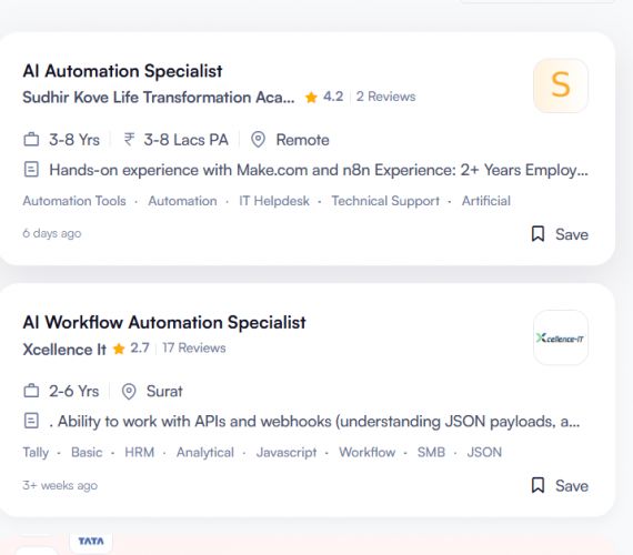 AI WhatsApp Automation internship jobs in Victoria
