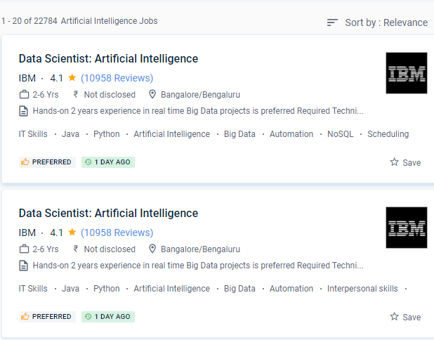 Artificial Intelligence internship jobs in Calgary