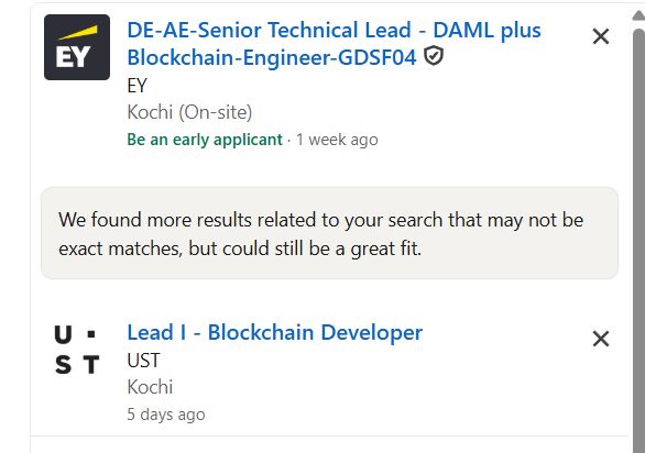 Blockchain & Web3 Development internship jobs in Halifax