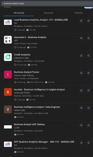 Business Analytics internship jobs in Victoria