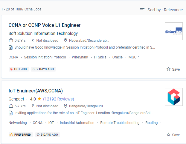 CCNA internship jobs in Victoria