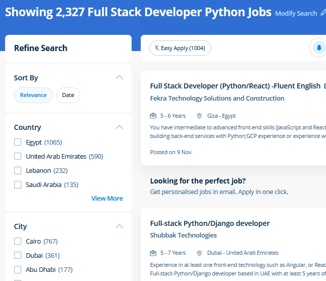 Full Stack Development internship jobs in Calgary