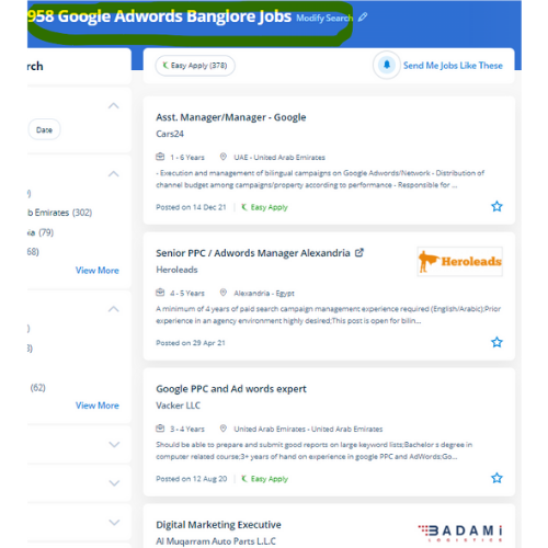 Google Adwords (PPC) internship jobs in Montreal