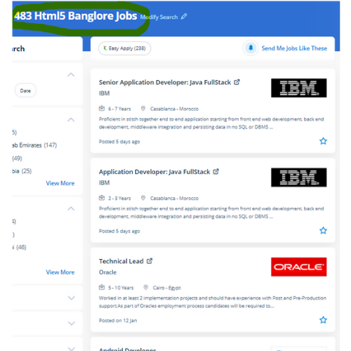 HTML 5 internship jobs in Halifax