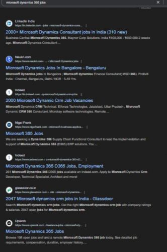 Microsoft Dynamics 365 internship jobs in Mississauga