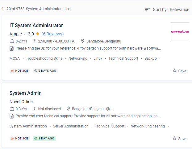 System Administration internship jobs in Edmonton